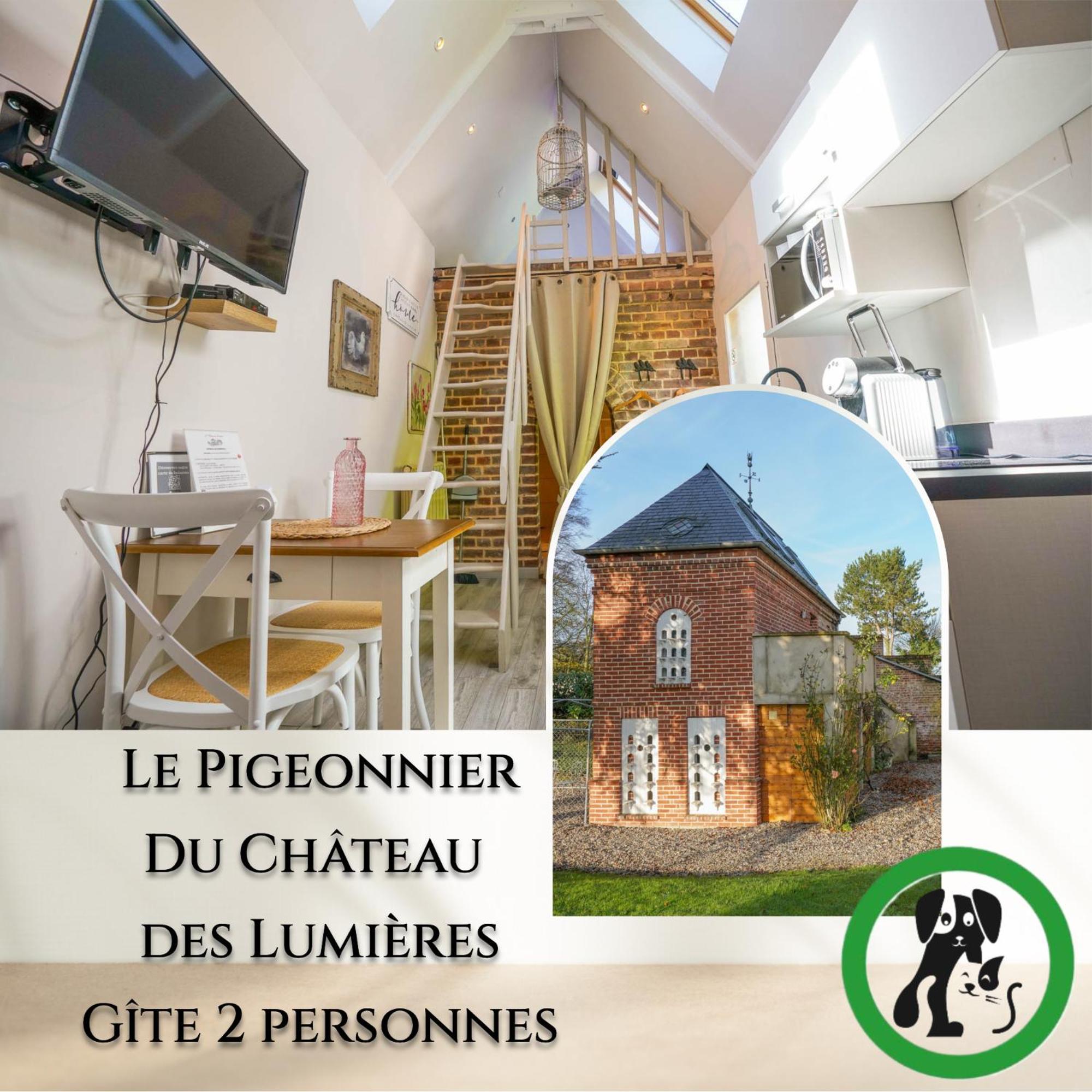 Chateau Des Lumieres Gite Et Gite Insolite Saint-Blimont Eksteriør bilde